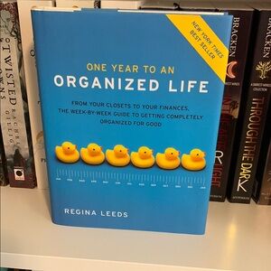 Blue 'One Year to an Organized Life' Book
